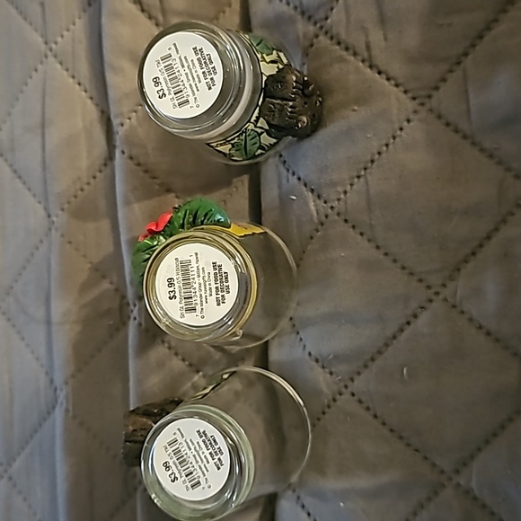 Set of 3 Hawaiian Themed 3D Shotglasses Hawaii Hibiscus and Two Tiki Head 🌺 - Picture 3 of 4